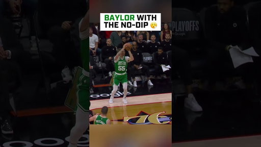 Sick no-dip three from Scheierman 🔥