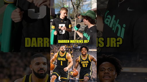 Does bro know ball? 🤣🤣 #marchmadness #collegebasketball #iowahawkeyes #nba