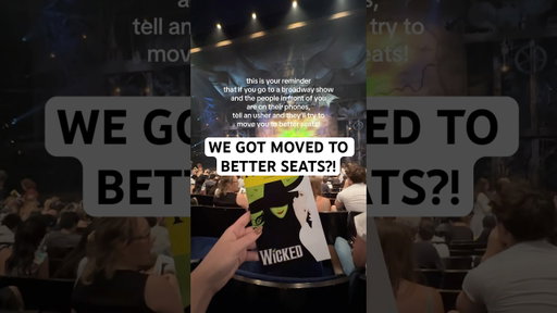 they were on their phones during DEFYING GRAVITY 😭 #wickedmusical #musicaltheatre #broadway