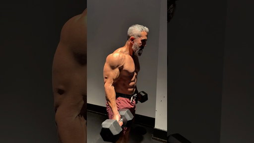 Killer Biceps in less than 60 sec. 4 part 5 rep drop set #biceps #gymmotivation #workout