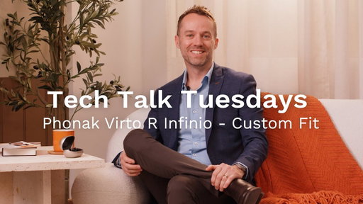 Introducing Phonak Virto R Infinio: Custom Fit In-The-Ear Hearing Aid