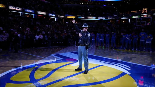 Indiana State Trooper Kevin King INCREDIBLE National Anthem Performance | Pacers vs. Bulls