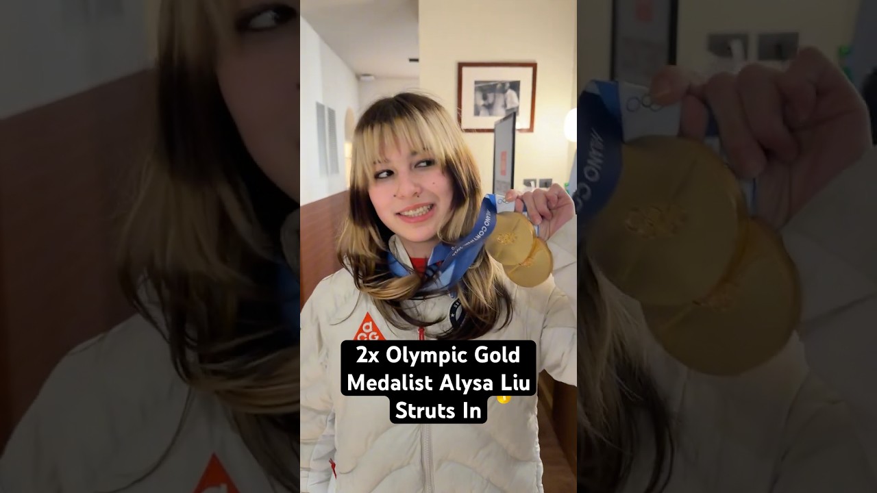 Listen Close For 2x Olympic Gold Medalist Alysa Liu Strutting In