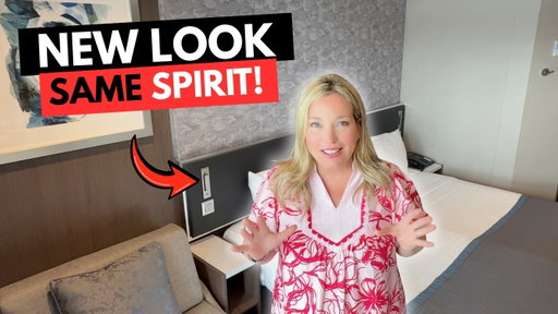 Inside a Newly Renovated Balcony Cabin on Norwegian Spirit