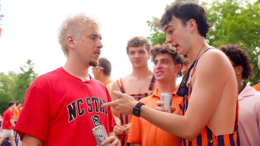 NC State Fan Trolls Virginia!