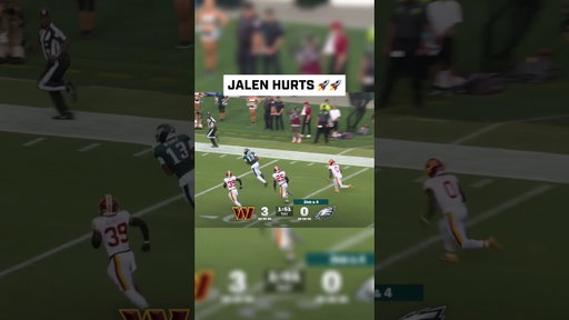 Jalen Hurts DEEP BALL to Tay Wicks 🚀