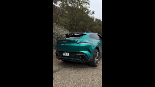 The sound of power. Aston Martin DBX S.