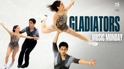 Skating to the Gladiator Soundtrack ⛸️🇯🇵 | Miura & Kihara Free Skate | Music Monday