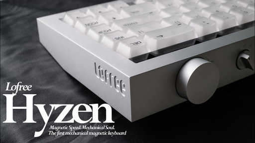 A Different Kind of Hybrid Keyboard... (LOFREE HYZEN)