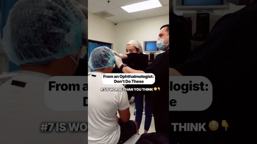 STOP! You are doing these 7 things to your 👁️  and your doctor is screaming. #7 is terrifying... 😱👇