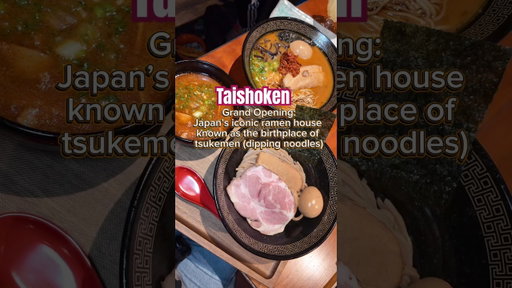 Taishoken NYC - inventor of tsukemen ramen in Tokyo Japan