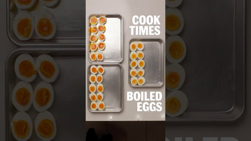 BEST TIME FOR COOKING BOILED EGGS #cookingtips