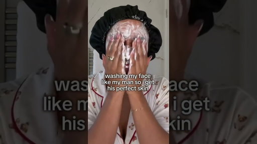 It's my last resort... Bald Bang Baddie #skincare #perfectskin