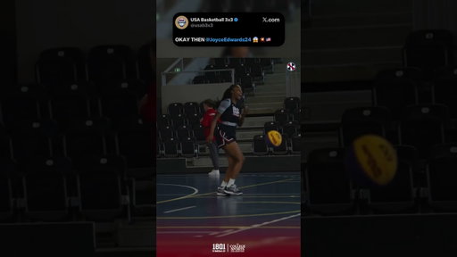 Gamecock star Joyce Edwards GOT UP during a Team USA practice! 😱🐔📸 usab3x3 / X