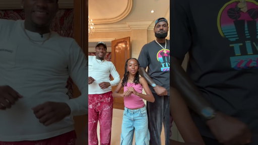 Tylil Does A Tik Tok With LeBron James & Zhuri😂!