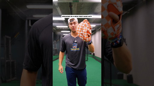 How to Break in a First Base Mitt the Right Way #baseball #baseballdrill #baseballglove