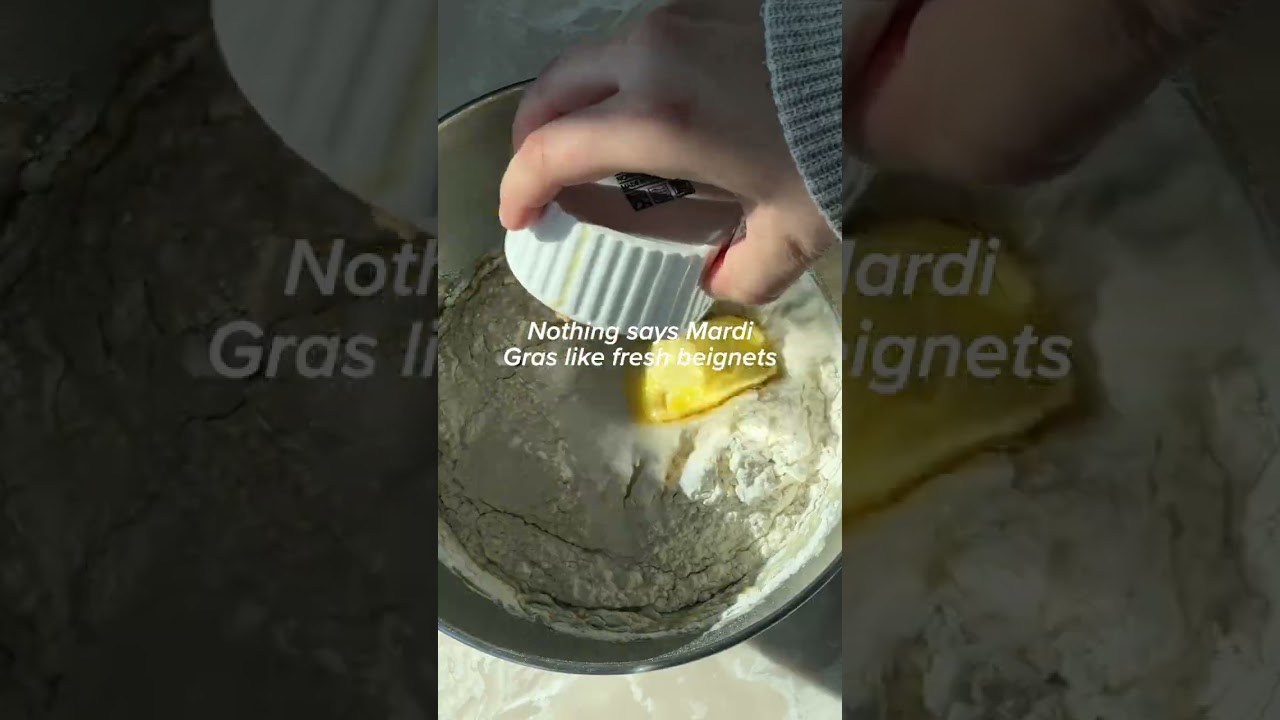 Mardi Gras rule #1: cover it in powdered sugar. Rule #2: call it a beignet. 💜💛💚