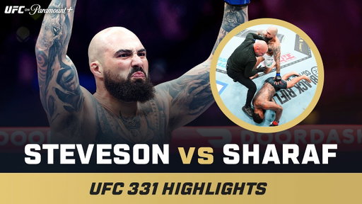 HUGE UPSET 😱 | Gable Steveson vs. Sean Sharaf | UFC 331 Mini Fight Highlights