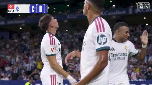GOL DO REAL MADRID! CARLOS ESPÍ MARCA O SEGUNDO E VIRA O JOGO CONTRA O ESPANYOL NA LA LIGA