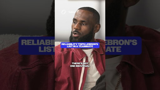 #LeBronJames sets the bar high for his team 💪🏾 THE MAIN THING, presented by ​⁠@Indeed is out now