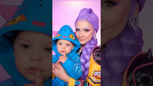 Mum & Son Halloween costume! #kpopdemonhunters