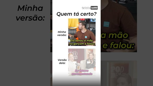 IAI? QUEM TÁ CERTO? Justifique sua resposta!