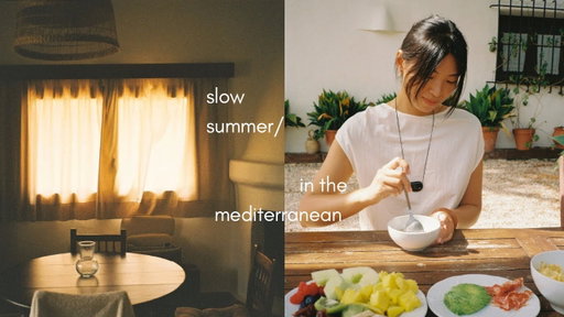 my slow summer by the mediterranean coast |VLOG
