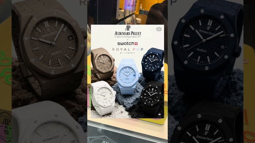 Will you try cop the Swatch x AP collab to wear or resell? #watches #swatch #audemarspiguet