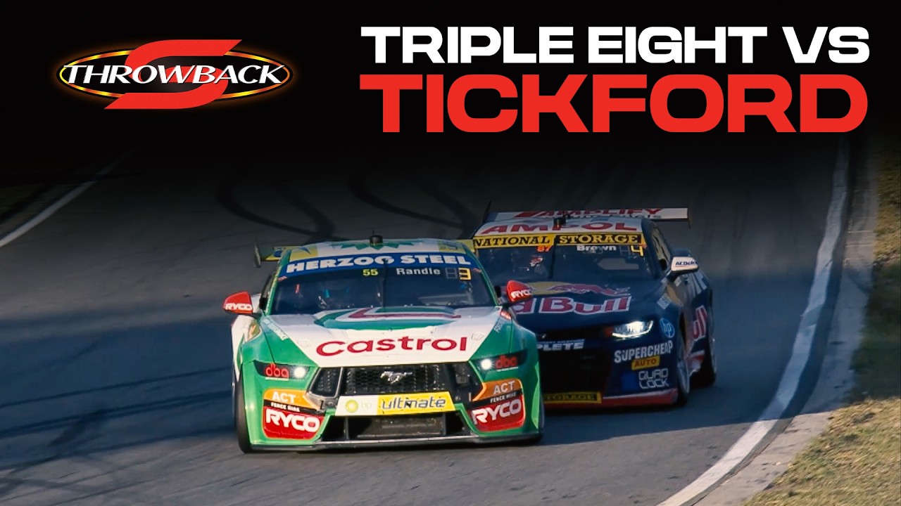 FULL RACE: Race 10 - 2024 Perth SuperSprint | Throwback | Repco Supercars Championship
