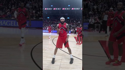 This angle of the BI And 1 is colddd 🤧 #raptors #nba