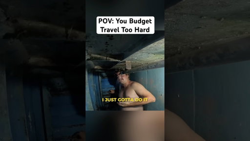 Shower On a Colombian Cargo Ship