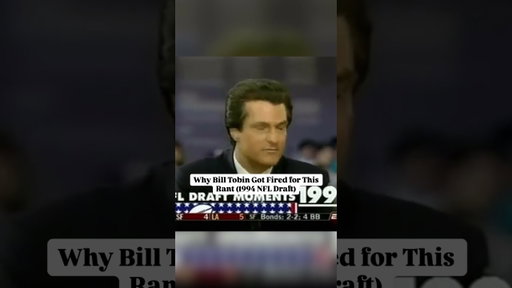 Why Bill Tobin Got Fired for This Rant during the 2004 NFL Draft “Who The Hell Is Mel Kiper Anyway”