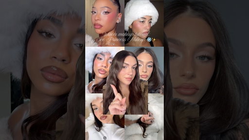 Makeup looks to try this winter: ice princess makeup ❄️✨#wintermakeup #wintermakeuptutorial