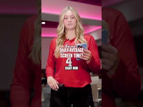 What's Your Daily Average Screen Time📱?| Nebraska Volleyball