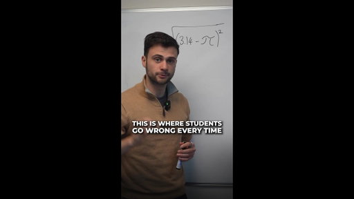 Where Students Go Wrong With Square Roots