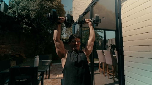 Rebuilding my physique (push workout)