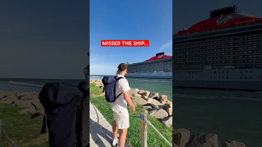 What happens if you MISS your cruise… 😬