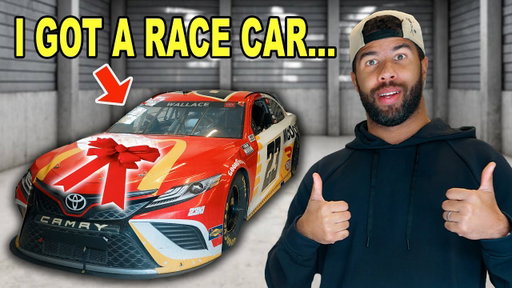 My Talladega win car is finally home | Bubba Wallace Vlogs