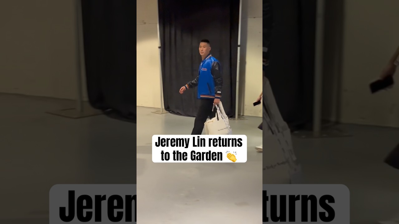 Jeremy Lin back where it all started 🙏