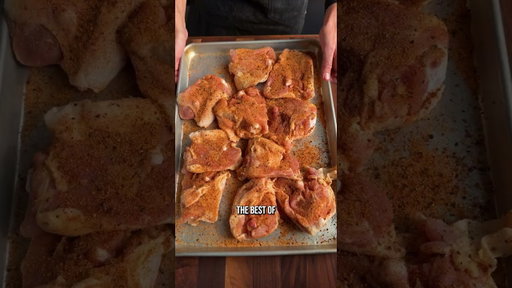 Reverse Seared Chicken Thighs | Traeger Grills
