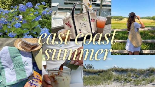 summer weekend on the east coast | beach day, sunday reset, slow mornings
