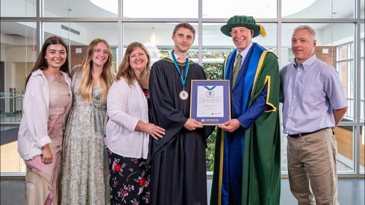 Hayden Loyd - Chancellors Humanitarian Award Winner