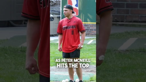 What Was on His Hand?🤯 #dingersornothing #wiffleball #baseball #shorts