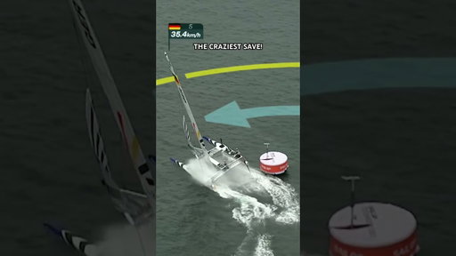 The skill it takes to do this 😮‍💨 #SailGP #sailing #racing