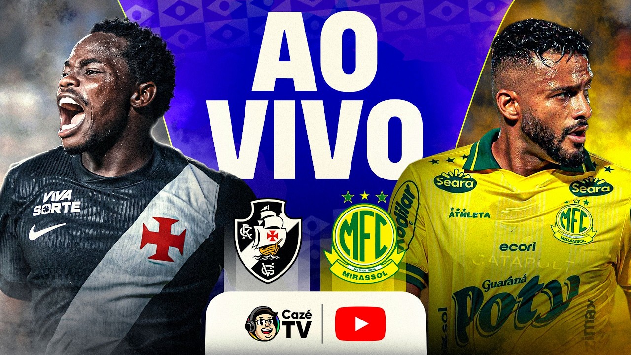 JOGO COMPLETO: VASCO X MIRASSOL | BRASILEIRÃO 2026 | 20ª RODADA
