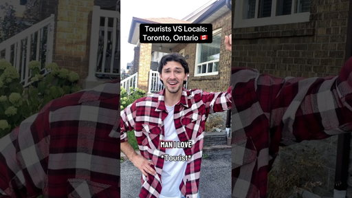 Tourists VS Locals: Toronto, Ontario #toronto #ontario #canada #skit #funnyshorts