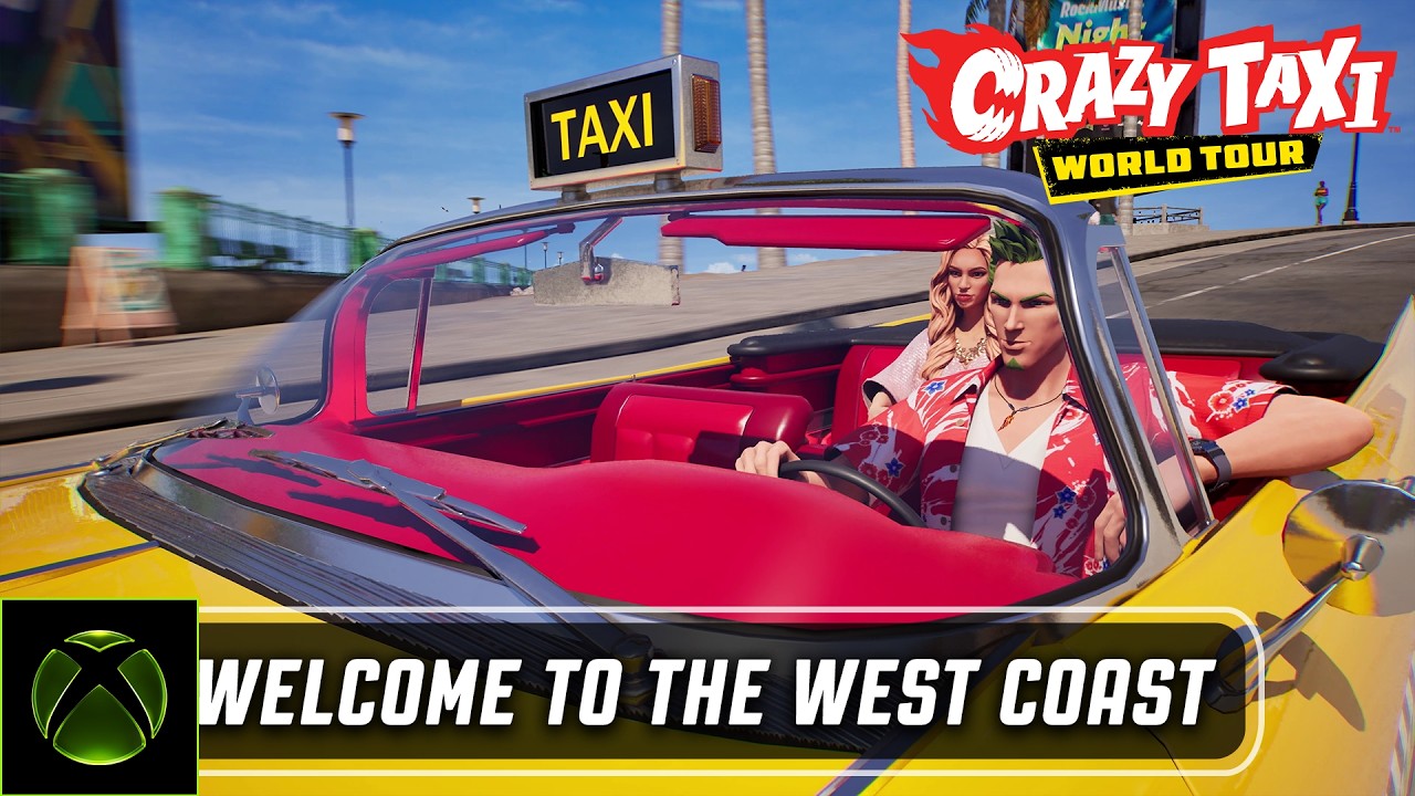 Crazy Taxi: World Tour | Welcome to the West Coast