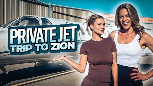 How to fly Jet! Full lesson and cockpit view! Zion girls trip ✈