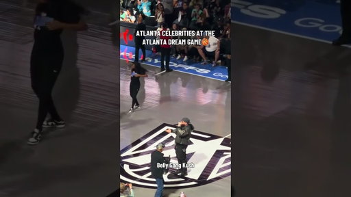 The celebs came out to support the Atlanta Dream! Let’s goooooo! 🏀🎉 . . #atlanta #atlantadream