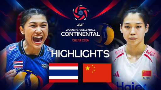 Thailand 🇹🇭 vs. China 🇨🇳 - Gold Match | AVC Women's Continental Championship 2026 - Final Highlights